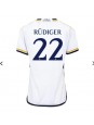 Real Madrid Antonio Rudiger #22 Replika Hemmakläder Dam 2023-24 Kortärmad